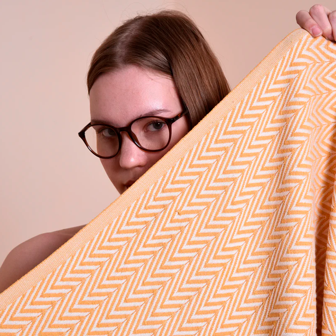 Hamam Double sided Sildeben gul, lille eller stor