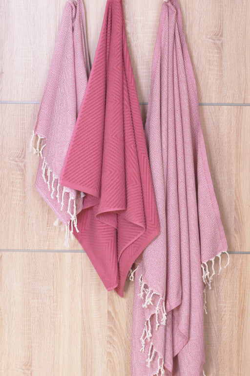 Hamam Blomme Frotte sildeben, økologisk bomuld