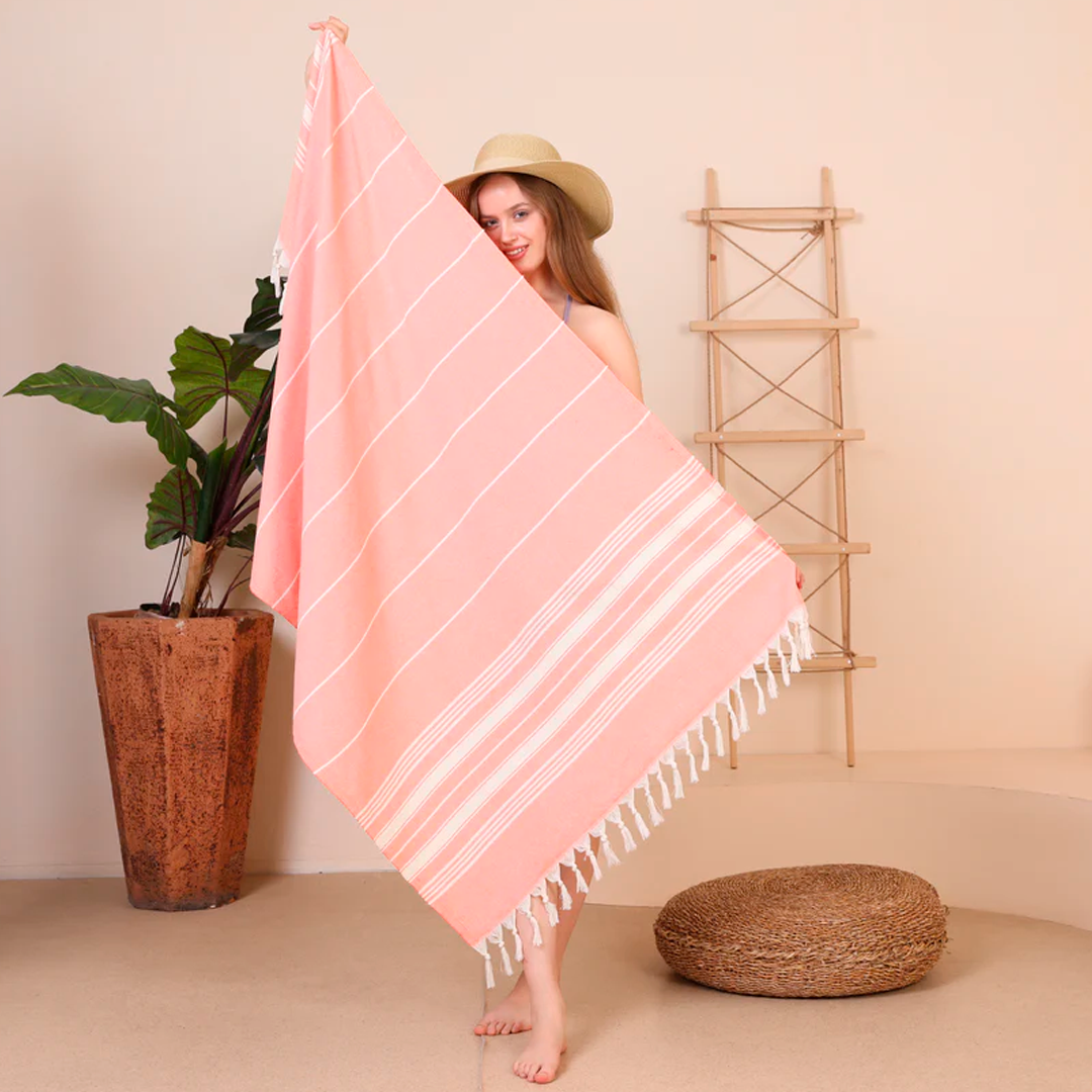 Hamam multistripe Orange