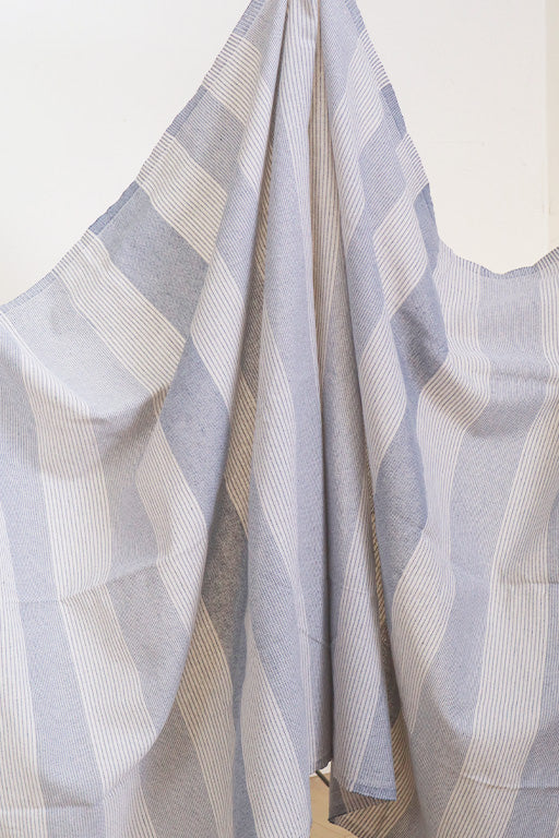 Hamam Soft stripe kongeblå