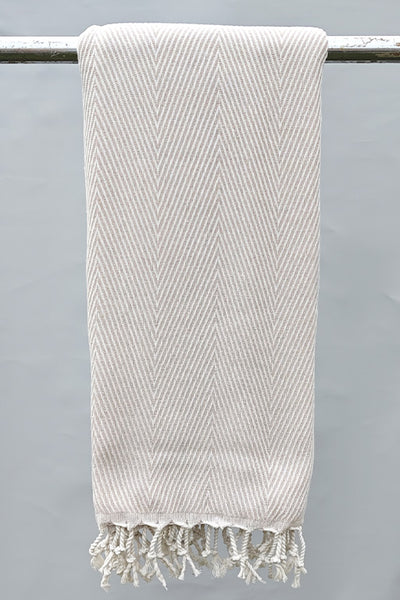 Bred sildeben beige