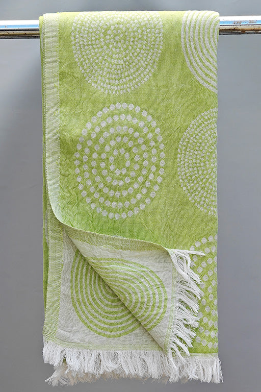 Hamam circles Lime