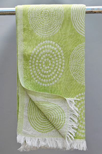 Hamam circles Lime