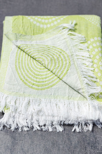 Hamam circles Lime