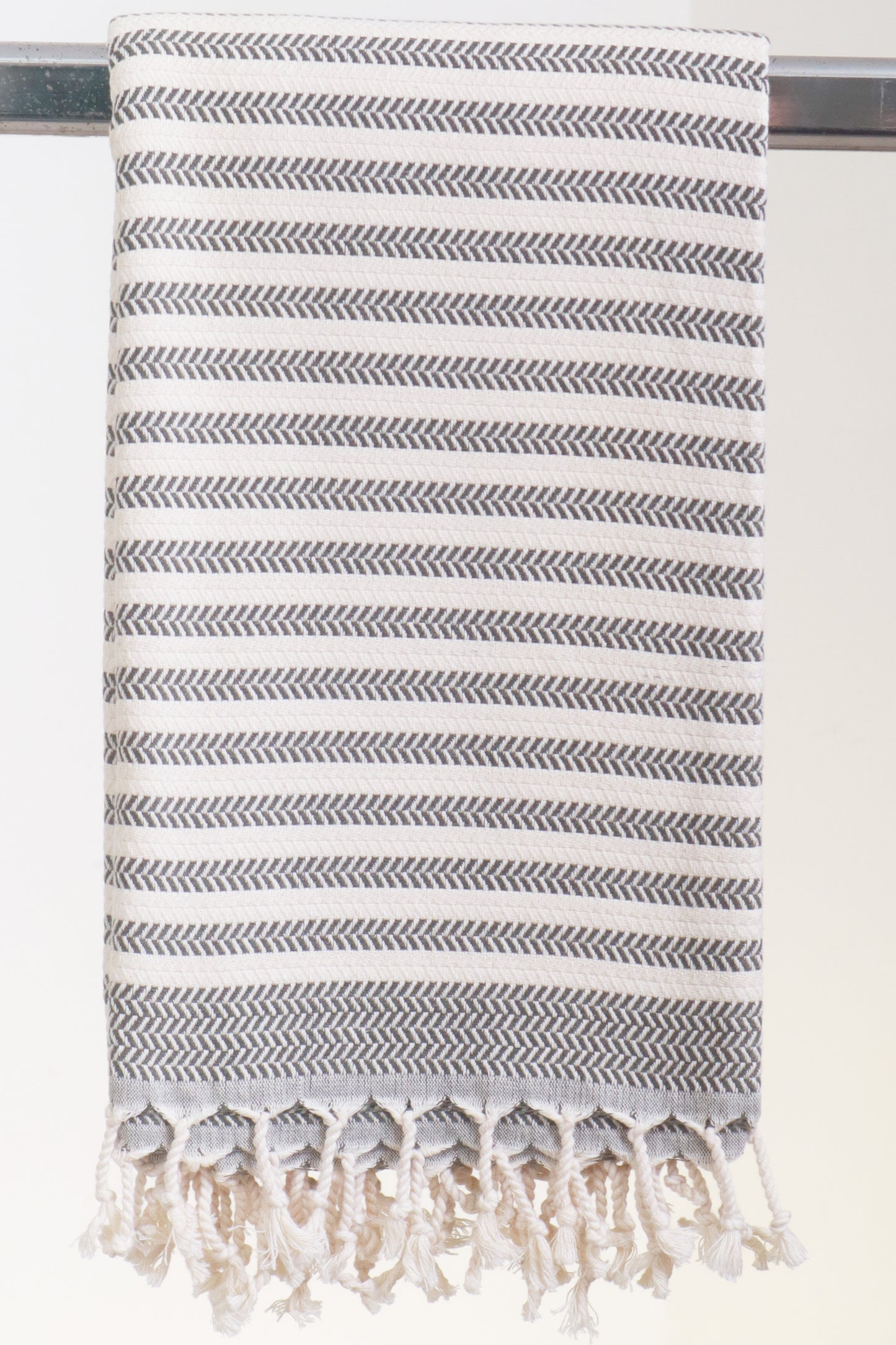 Hamam Single stripe Oliven, Lille eller stor