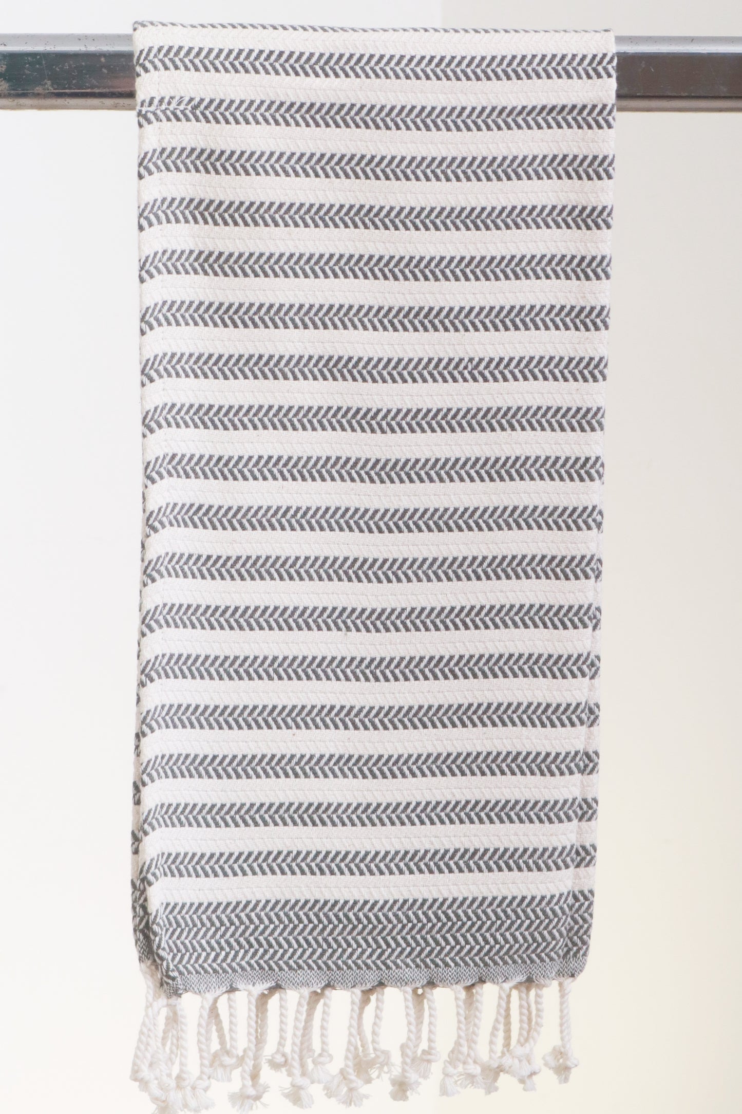 Hamam Single stripe Oliven, Lille eller stor