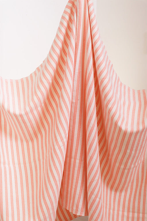 Hamam Single stripe Orange, Lille eller stor