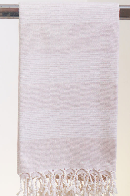Hamam Soft stripe beige