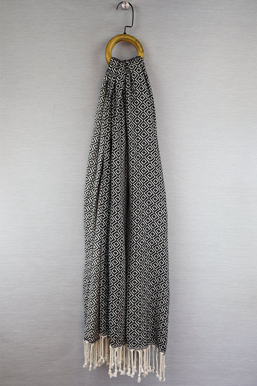 Hamam Double sided Diamond sort, lille eller stor