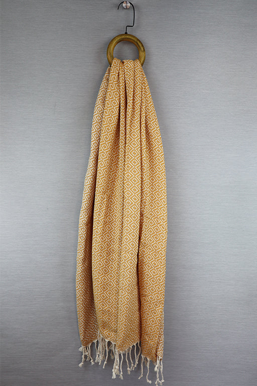 Hamam Double sided Diamond gul, lille eller stor