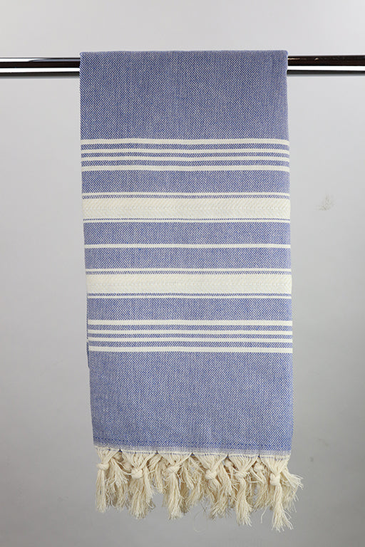 Hamam multistripe Blå