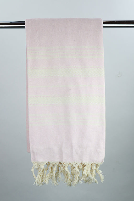 Hamam multistripe lys rød