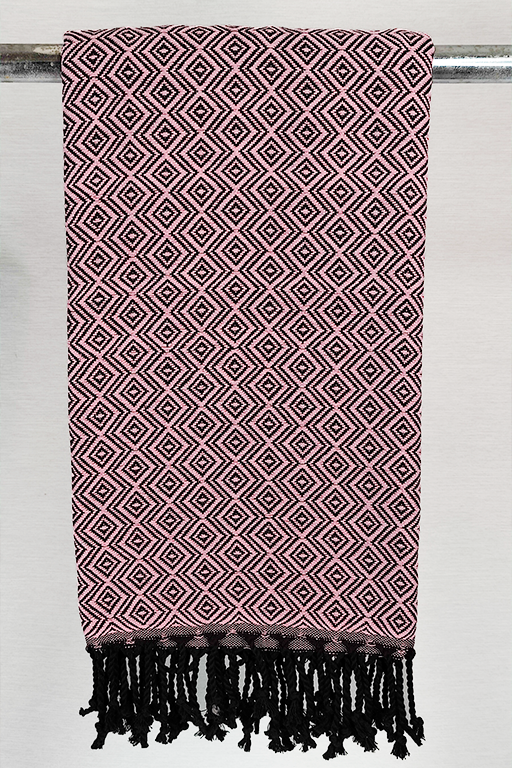 Hamam Black base Diamond lys rød